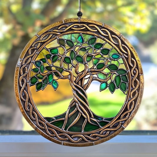 Mystic Tree Of Life WY2202187CL Suncatcher