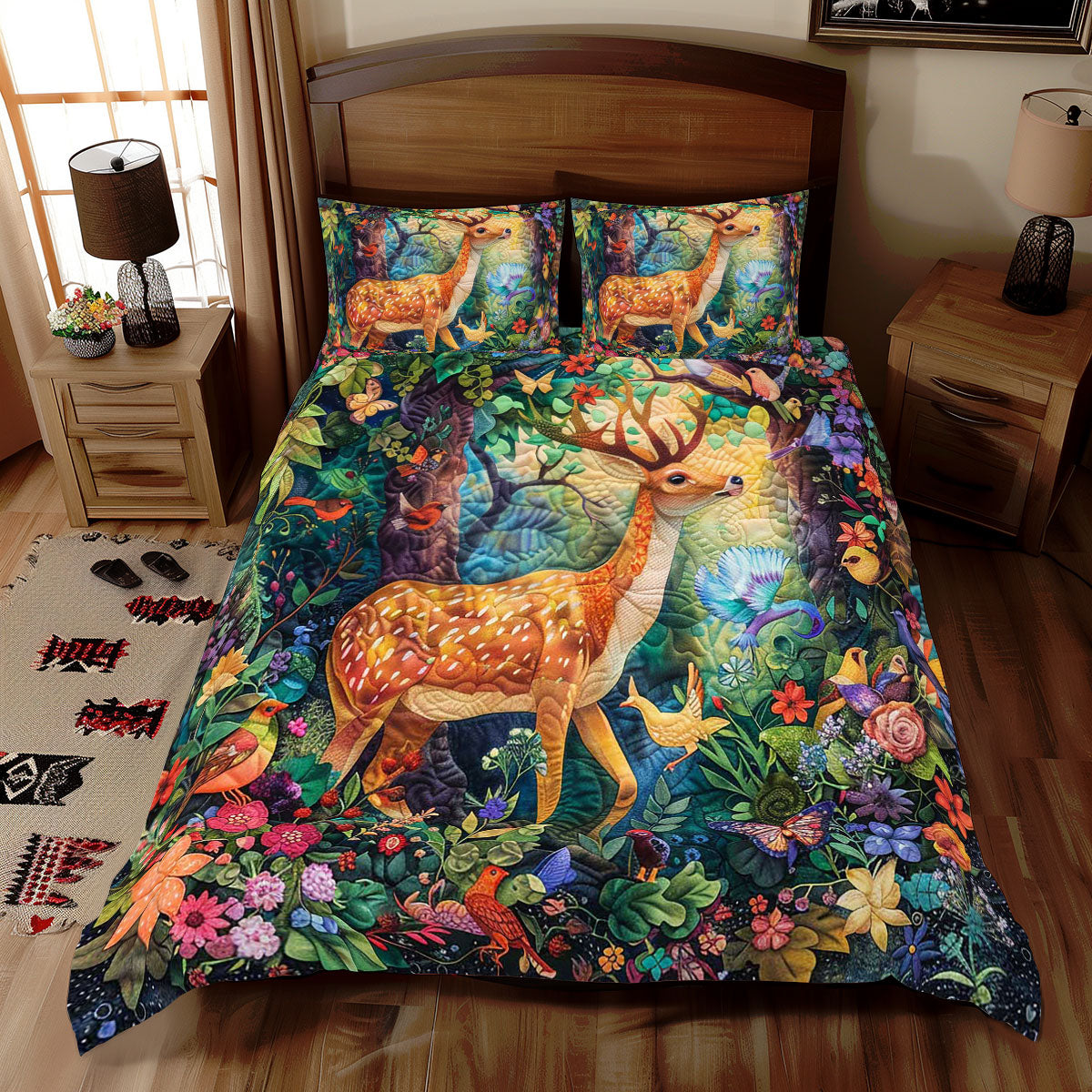 Dreamy Deer WJ1209030CL Duvet Cover Set