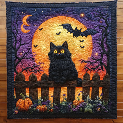 Mystic Moon Cat CW2807047CL Quilt