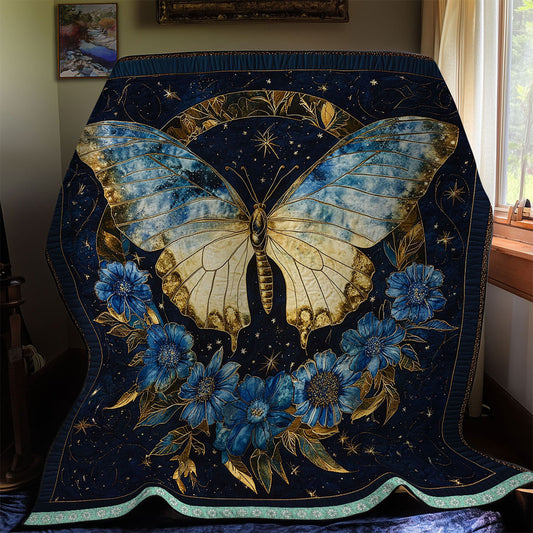 Butterfly Blue WT0702008CL Quilt
