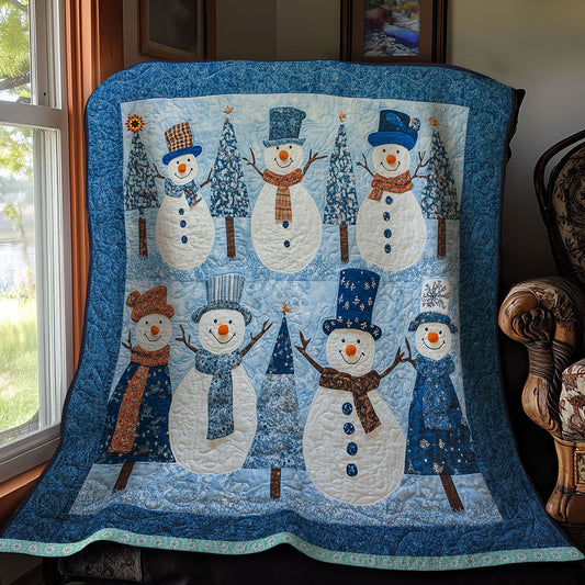 Christmas Snowman WT1110011CL Quilt