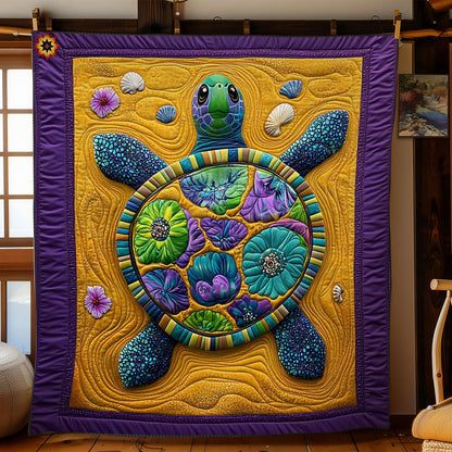 Turtle In The Sand WY0611026L Quilt