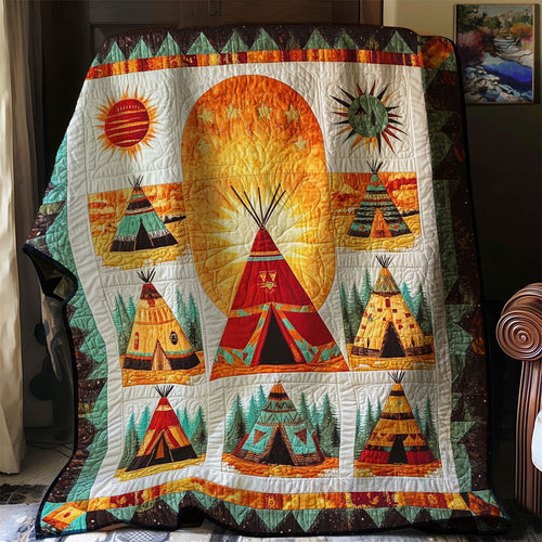 Sunlit Spirit Tepee WJ0701022CL Quilt