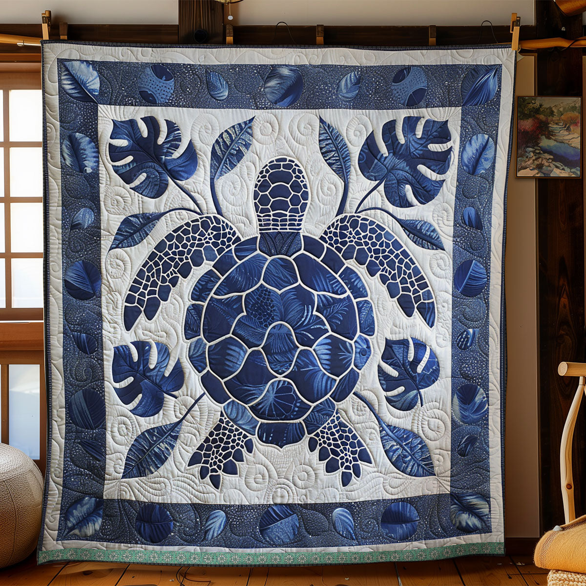 Hawaiian Turtle WN1209095CL Quilt