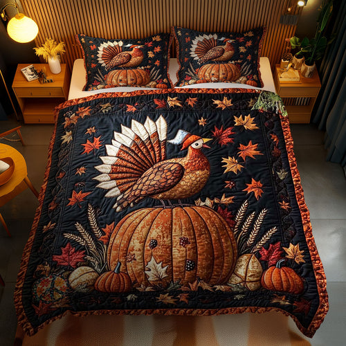 Turkey's Autumn Adventure WN1010164CL Duvet Cover Set