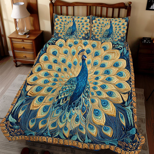 Pretty Peacock WX2312089CL Duvet Cover Set