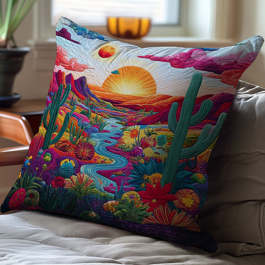 Desert In Sunset WY0101007CL Quilt Pillow Case