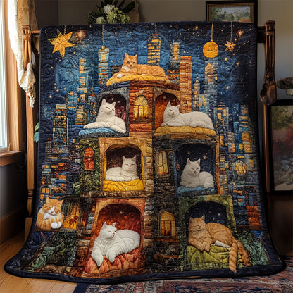 Cat House WY1811050CL Quilt