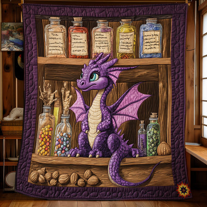 Purple Dragon WY2311023CL Quilt