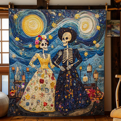 Day Of The Dead Star Whispers WN2810027CL Quilt