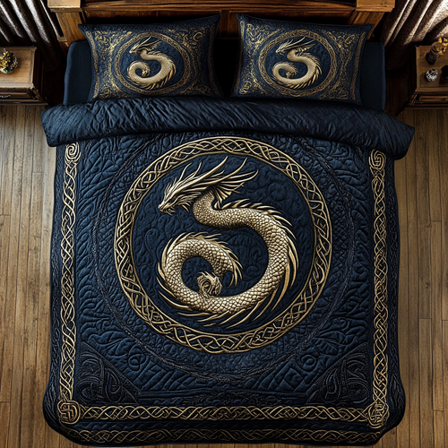 Gold Dragon WY1001049CL Duvet Cover Set