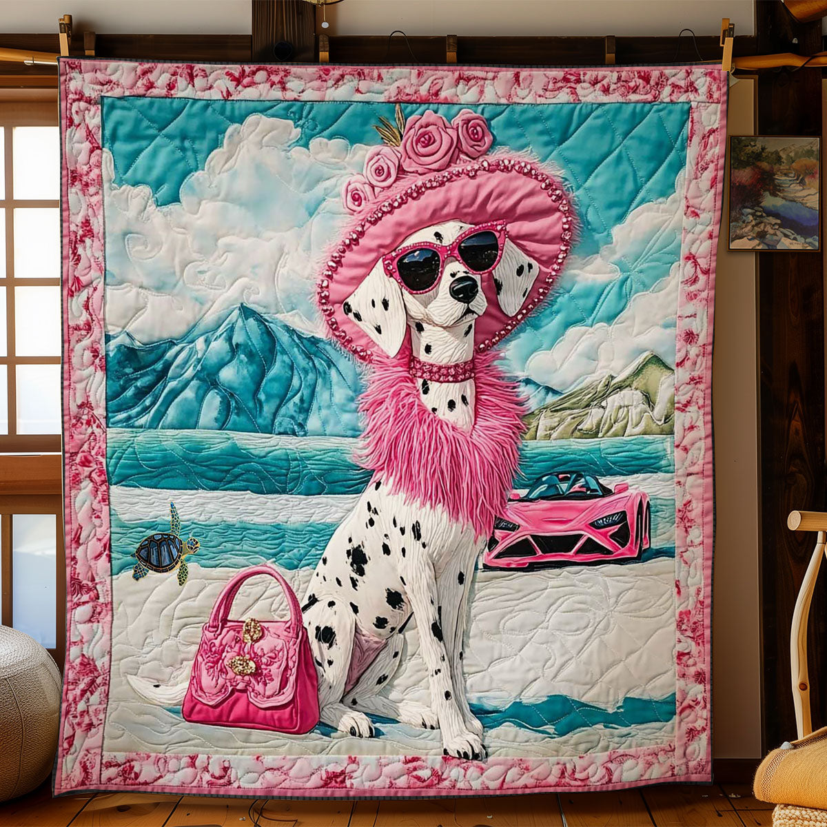 Posh Dalmatian WN1712048CL Quilt