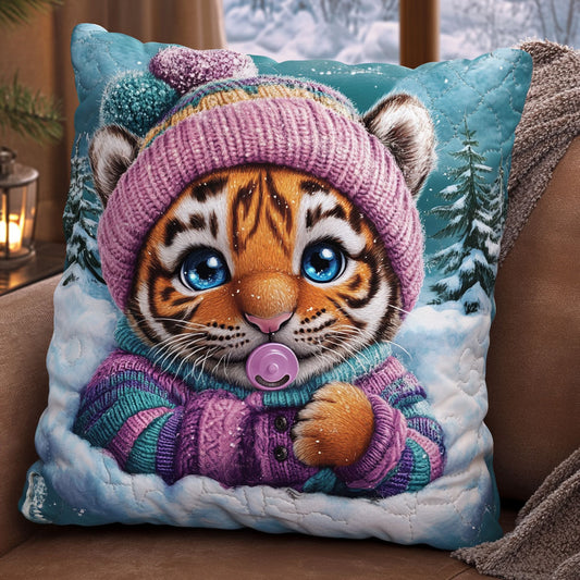 Baby Tiger Snow WT1403132CL Quilt Pillow Case