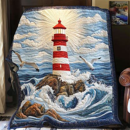 Peaceful Lighthouse CW1107038CL Quilt
