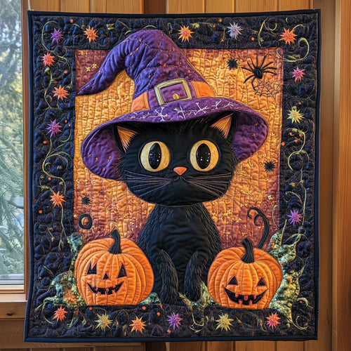 Witchy Cat CP2708010CL Quilt