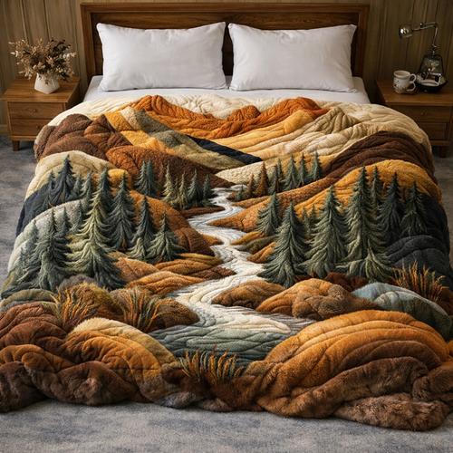 Tranquil Valley QA2701004CL Faux Fur Throw Blanket