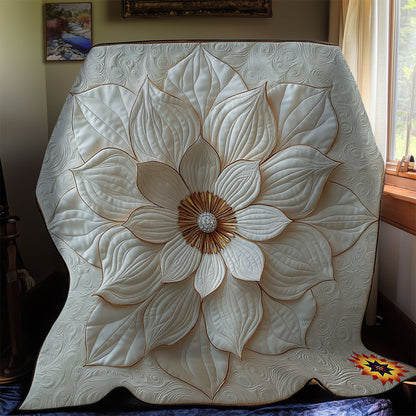 White Flower WY0312007CL Quilt