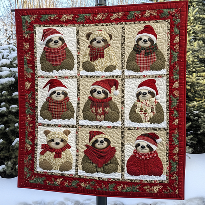 Cozy Baby Sloths XR0110003CL Quilt