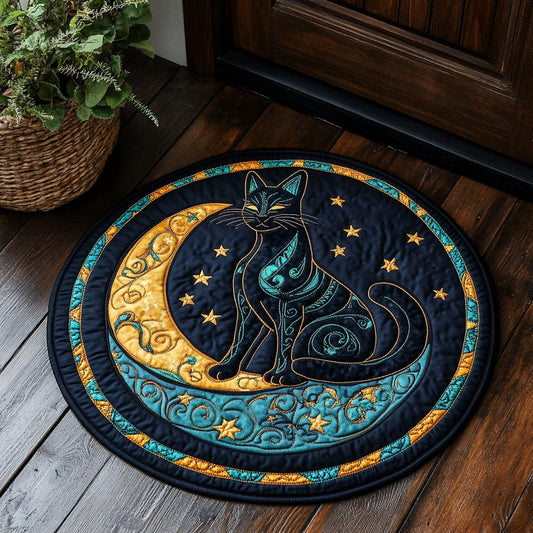 Majestic Cat CW1106032CL Quilted Round Mat