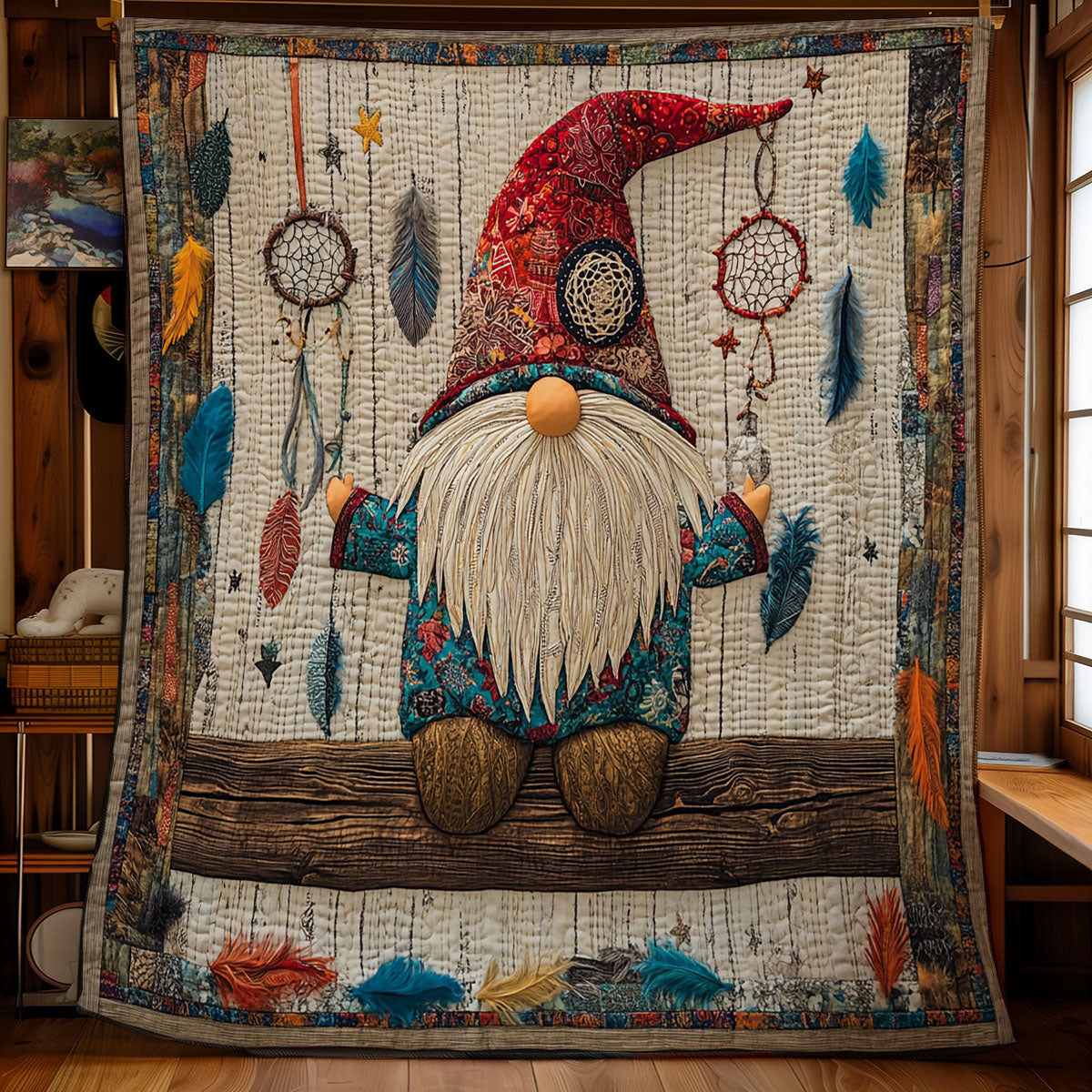 Cute Gnome WX0401014CL Quilt