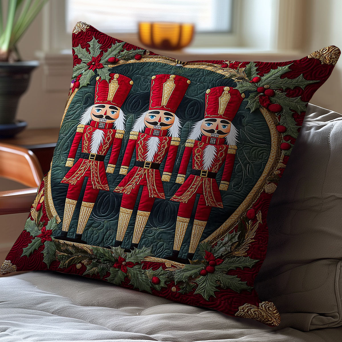 Royal Nutcracker WY0212026CL Quilt Pillow Case