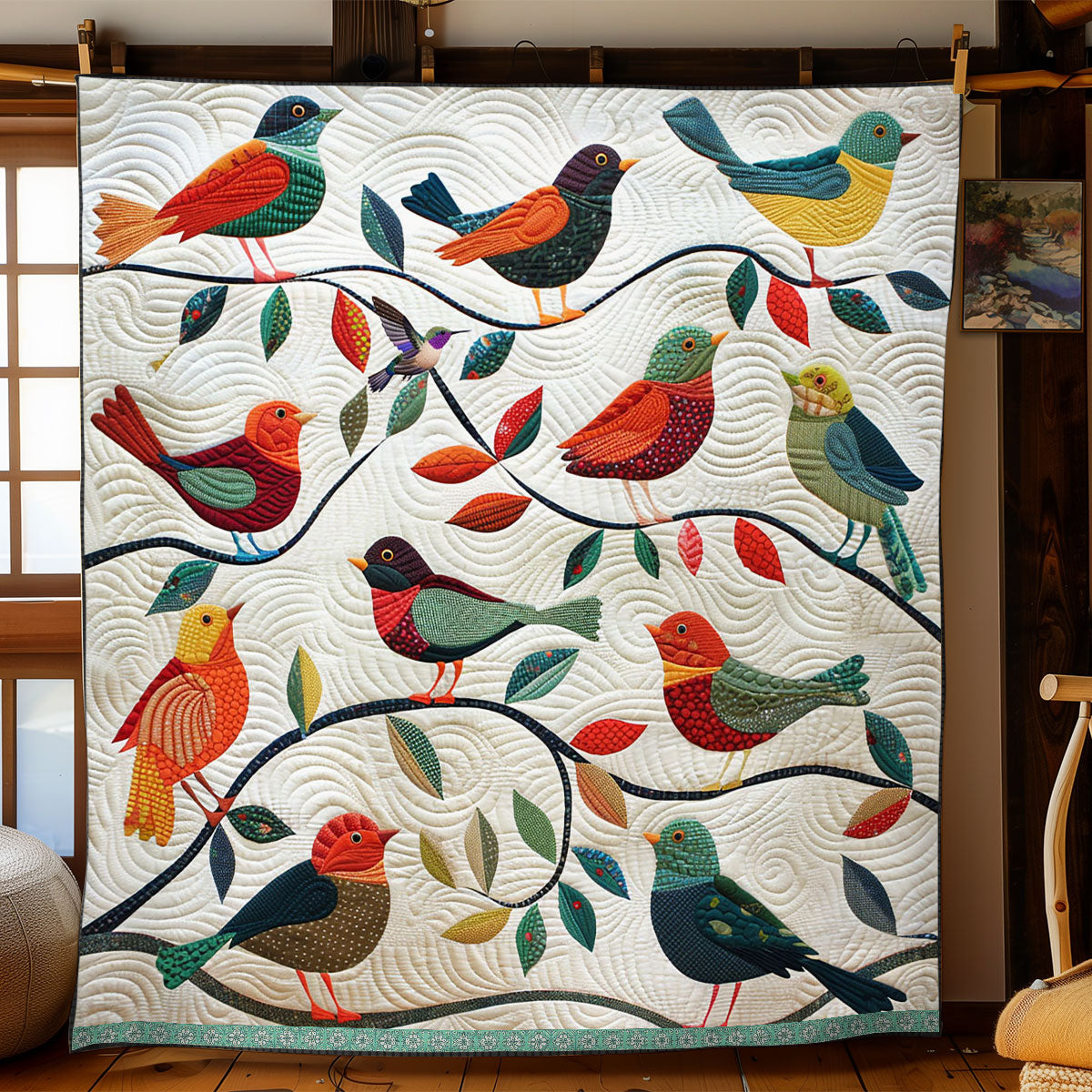 Bird WJ1112002CL Quilt