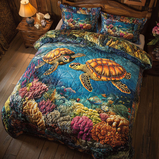 Couple Sea Turtle WT0602006CL Duvet Cover Set