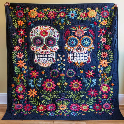 Sugar Skulls WJ1109022CL Quilt