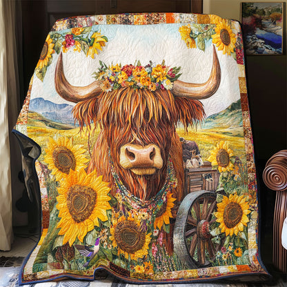 Highland Bull WY2311005CL Quilt