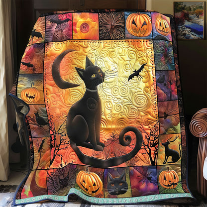 Cat Halloween WN1309062CL Quilt