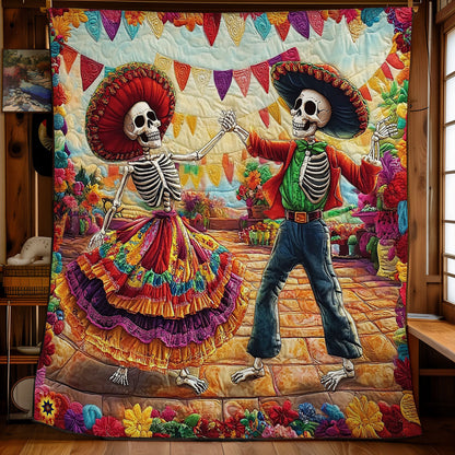 Día De Los Muertos WY2911016CL Quilt