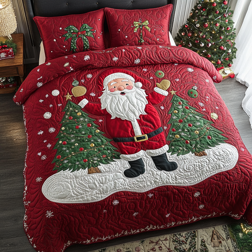 Santa’s Holiday Cheer YR1701043CL Duvet Cover Set