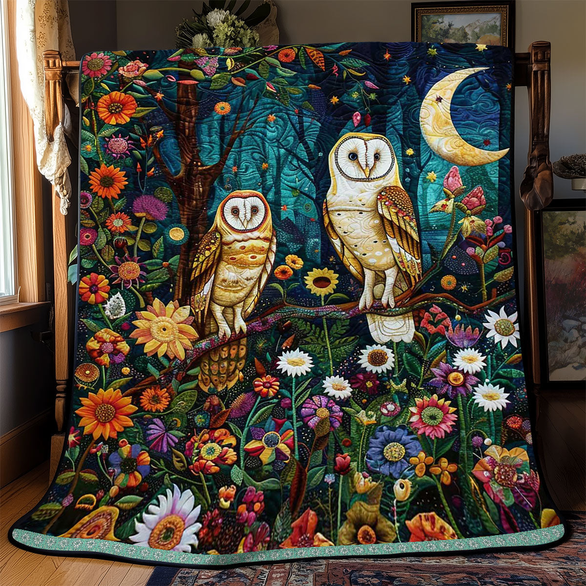 Owl Night WJ1209019CL Quilt