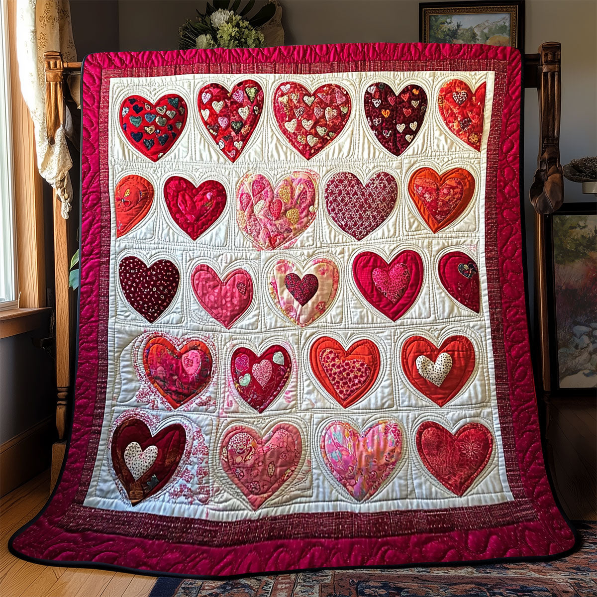 Heart Valentine WX0302034CL Quilt