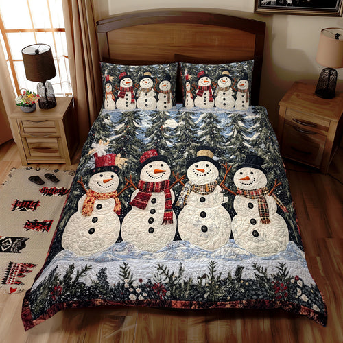 Snowman Cute WX2511084CL Duvet Cover Set