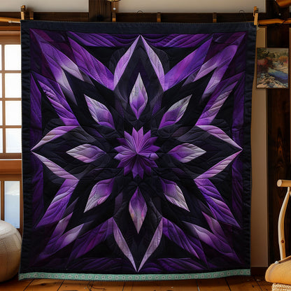 Purple Harmony Blossoms WN1309042CL Quilt