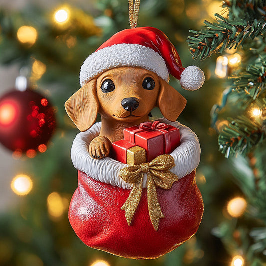 Holiday Hound CP1510037CL Christmas Ornament