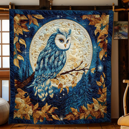 Owl In Autumn Night WY0202044CL Quilt
