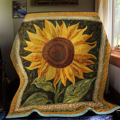 Beautiful Sunflower WX2211001CL Quilt