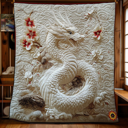 Cherry Blossom Dragon WY1312007CL Quilt