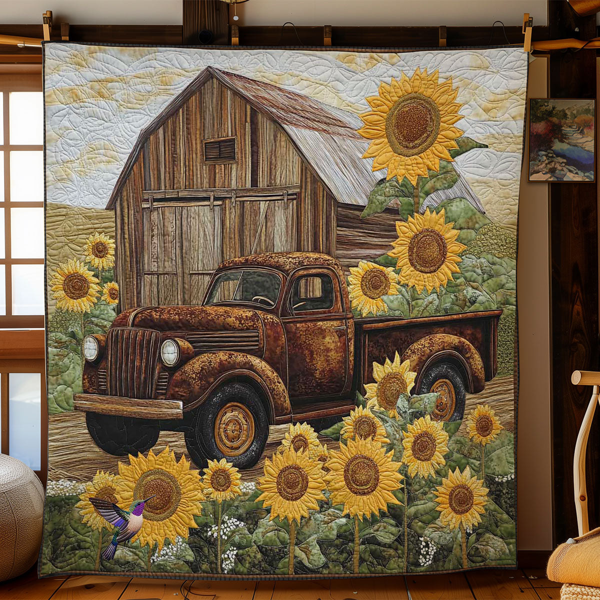 Country Road Vintage Truck WN1511070CL Quilt