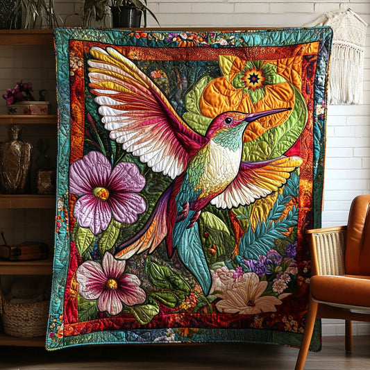 Color Hummingbird WX0711012CL Quilt
