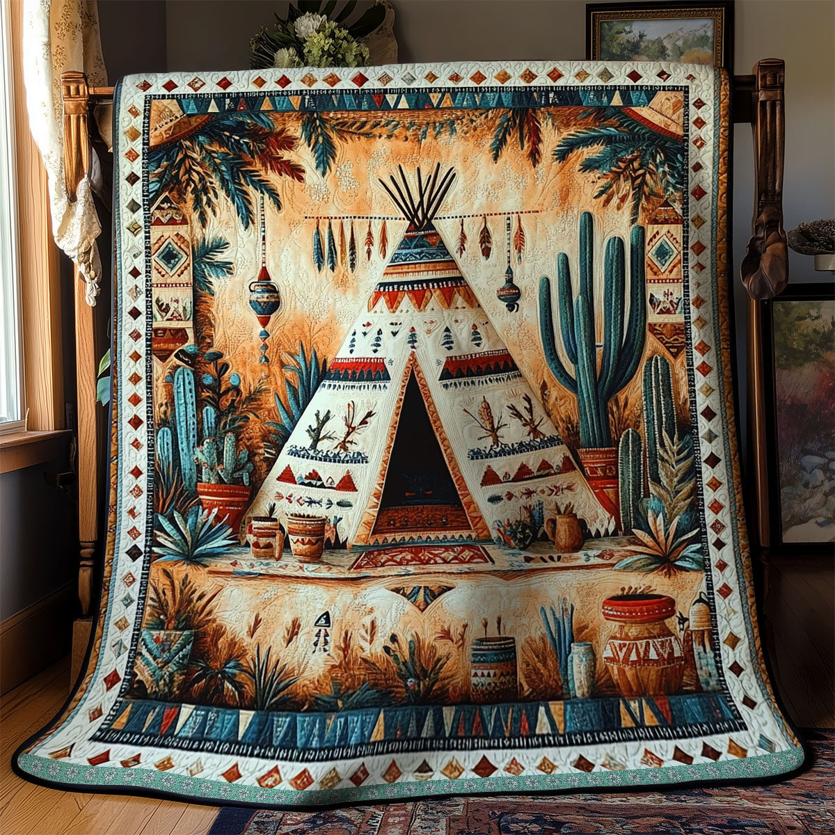 Tribal Serenity WX1311043CL Quilt