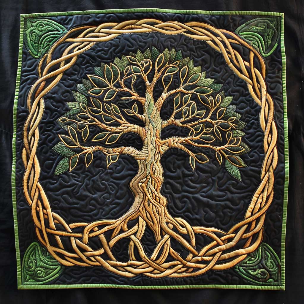 Celtic Tree Of Life XR0409018CL Quilt