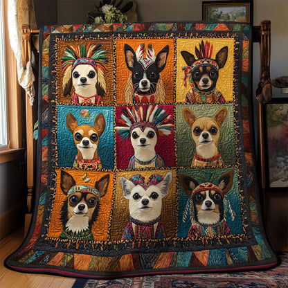 Tribal Chihuahua WN0411012CL Quilt