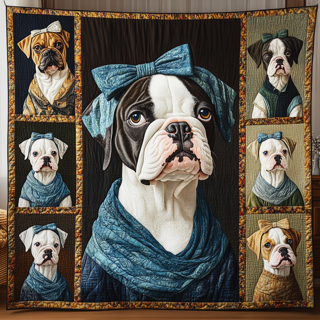 Golden Age Bulldog WN2509083CL Quilt