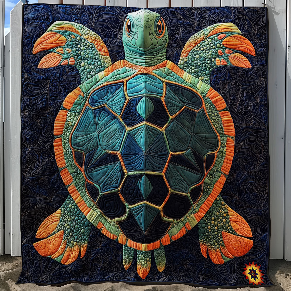 Abstract Turtle WY2911046CL Quilt