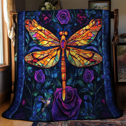 Golden Dragonfly WN1411015CL Quilt