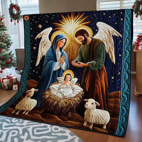 The Holy Family WY2211036CL Quilt