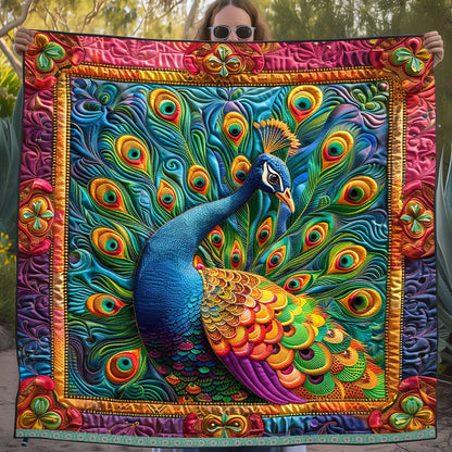 Colorful Peacock WJ2709007CL Quilt
